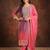 Women Bandani Print Regular Gotta Patti Kurta with Trousers & Dupatta