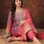 Women Bandani Print Regular Gotta Patti Kurta with Trousers & Dupatta