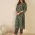 Women Floral Printed Regular Sequinned Detail Pure Cotton Kurta with Trousers