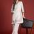 Women Floral Printed Regular Thread Work Pure Cotton Kurta with Palazzos