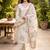 Women Floral Embroidered Regular Thread Work Kurta with Trousers & With Dupatta