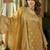 Women Ethnic Motifs Embroidered Sequinned Kurta with Trousers & With Dupatta