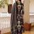 Women Ethnic Motifs Printed Regular Thread Work Pure Cotton Kurta with Trousers & With Dupatta