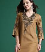 Embroidered Kurta with Trousers