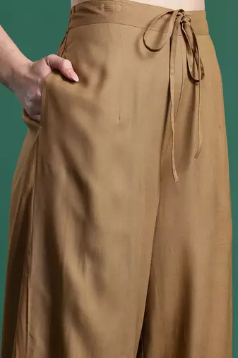 Embroidered Kurta with Trousers