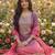Women Leheriya Dyed Regular Sequinned Kurta with Trousers & With Dupatta