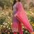 Women Leheriya Dyed Regular Sequinned Kurta with Trousers & With Dupatta