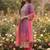 Women Leheriya Dyed Regular Sequinned Kurta with Trousers & With Dupatta