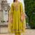 Women Embroidered Kurta with Trousers & Dupatta