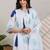 Women Ethnic Motifs Printed Pleated Pure Cotton Kurta with Trousers & With Dupatta