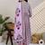 Women Floral Printed Empire Pure Cotton Kurta with Trousers & With Dupatta