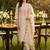 Women Floral Embroidered Regular Thread Work Liva Kurta with Trousers & With Dupatta