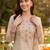 Women Floral Embroidered Regular Thread Work Liva Kurta with Trousers & With Dupatta