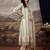 Women Floral Printed Regular Thread Work Cotton Kurta With Trouser & Dupatta