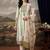 Women Floral Printed Regular Thread Work Cotton Kurta With Trouser & Dupatta