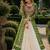 White Cotton Free Size Stitched Navratri Lehenga Choli with Bandhani & Kutchi Patch Work