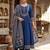 Women Ethnic Motifs Printed Empire Thread Work Pure Cotton Kurta with Trousers & With Dupatta