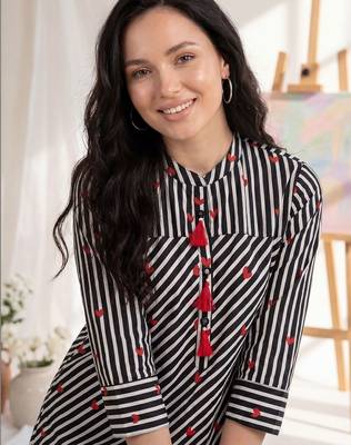 Women Printed Regular Pure Cotton Kurta with Trousers 3