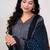 Women Floral Printed Panelled Sequinned Pure Cotton Kurta with Trousers & With Dupatta