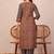 Women Ethnic Motifs Printed Angrakha Pure Cotton Kurta with Trousers & With Dupatta