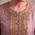 Pink simar silk blend farshi suit set