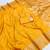 Yellow  soft banarasi silk saree with zari weaving  design with running blouse