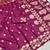 Pink  soft banarasi silk saree with zari weaving  design with running blouse