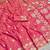 Peach  soft banarasi silk saree with zari weaving  design with running blouse