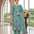 Firozi handwoven jamdani cotton suits 3pis pair