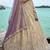 Women's Cream Tissue Beads with zari Embroidered Lehenga Choli with Dupatta