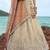 Women's Cream Tissue Beads with zari Embroidered Lehenga Choli with Dupatta