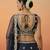 Women's Dark Blue Tissue Beads with Embroidered Lehenga Choli with Dupatta
