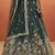 Women's Dark Green Tissue Beads with Embroidered Lehenga Choli with Dupatta