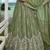 Women's Pista Chiffon Beads with Embroidered Lehenga Choli with Dupatta