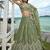 Women's Pista Chiffon Beads with Embroidered Lehenga Choli with Dupatta