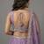 Women's Lavender Tissue Beads with Embroidered Lehenga Choli with Dupatta