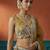 Women's Mustard Tissue Moti with Embroidered Lehenga Choli with Dupatta