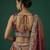 Women's Copper Brown Tissue Moti with Embroidered Lehenga Choli with Dupatta