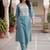 Women Ethnic Motifs Embroidered Regular Thread Work Kurta with Trousers