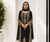 Black Heavy Sequence Embroidered Kurta Palazzo and Dupatta 3pc set