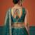 Women's Green Georgette Sequince Embroidered Lehenga Choli with Dupatta