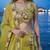 Women's Yellow Tissue Woolen Embroidered Lehenga Choli with Dupatta