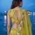 Women's Yellow Tissue Woolen Embroidered Lehenga Choli with Dupatta
