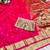 rani zari woven paithani silk blend traditional saree with swarovski blouse piece