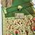 green zari woven paithani silk blend traditional saree with swarovski blouse piece