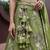 Women's Pista Tissue Woolen Embroidered Lehenga Choli with Dupatta