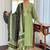 Ethnic Motifs Embroidered Regular Sequinned Kurta with Trousers & With Dupatta