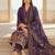 Women Ethnic Motifs Printed Regular Thread Work Kurta with Trousers & With Dupatta