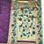 wine zari woven paithani silk blend traditional saree with swarovski blouse piece