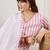 Striped Straight Kurta With Trouser & Dupatta